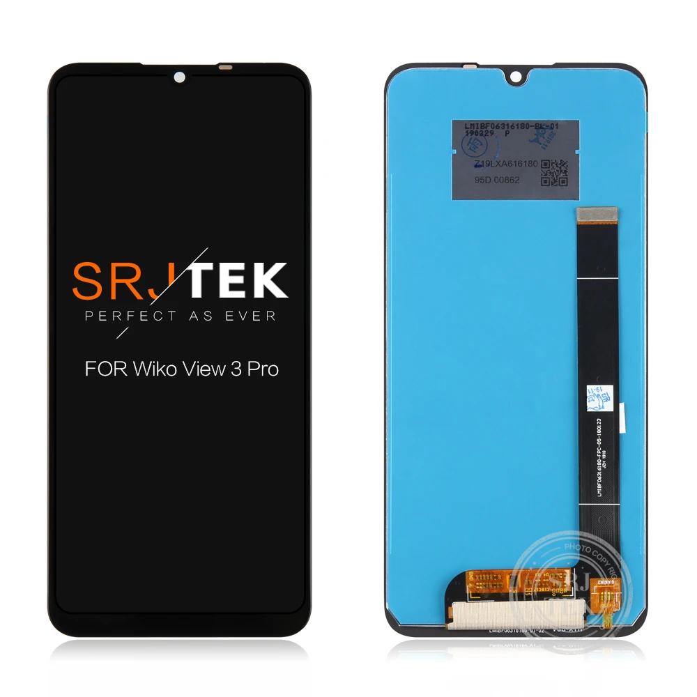 

ЖК-дисплей и сенсорный датчик в сборе для Wiko View3 Pro