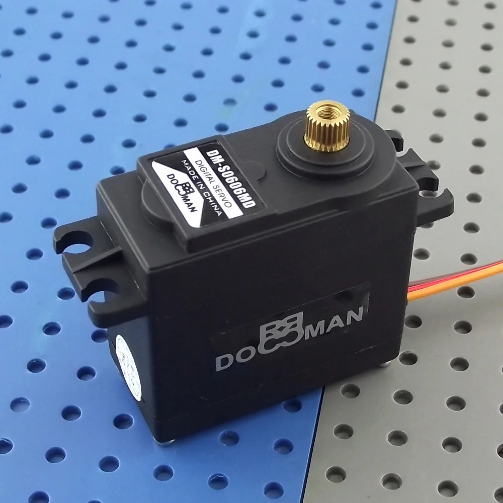 DOMAN RC DM-S0606MD 56g/0 14 s/6 5 кг. См металлическая Шестерня 360 градусов непрерывное