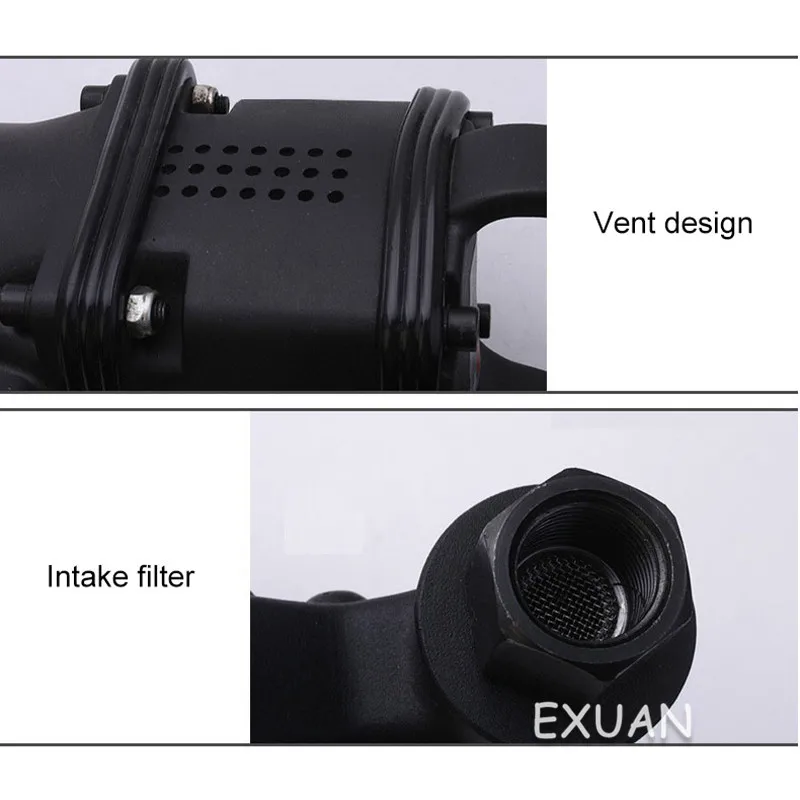 Мощный 1 дюймовый пневматический гаечный ключ мини-винт инструмент с большим
