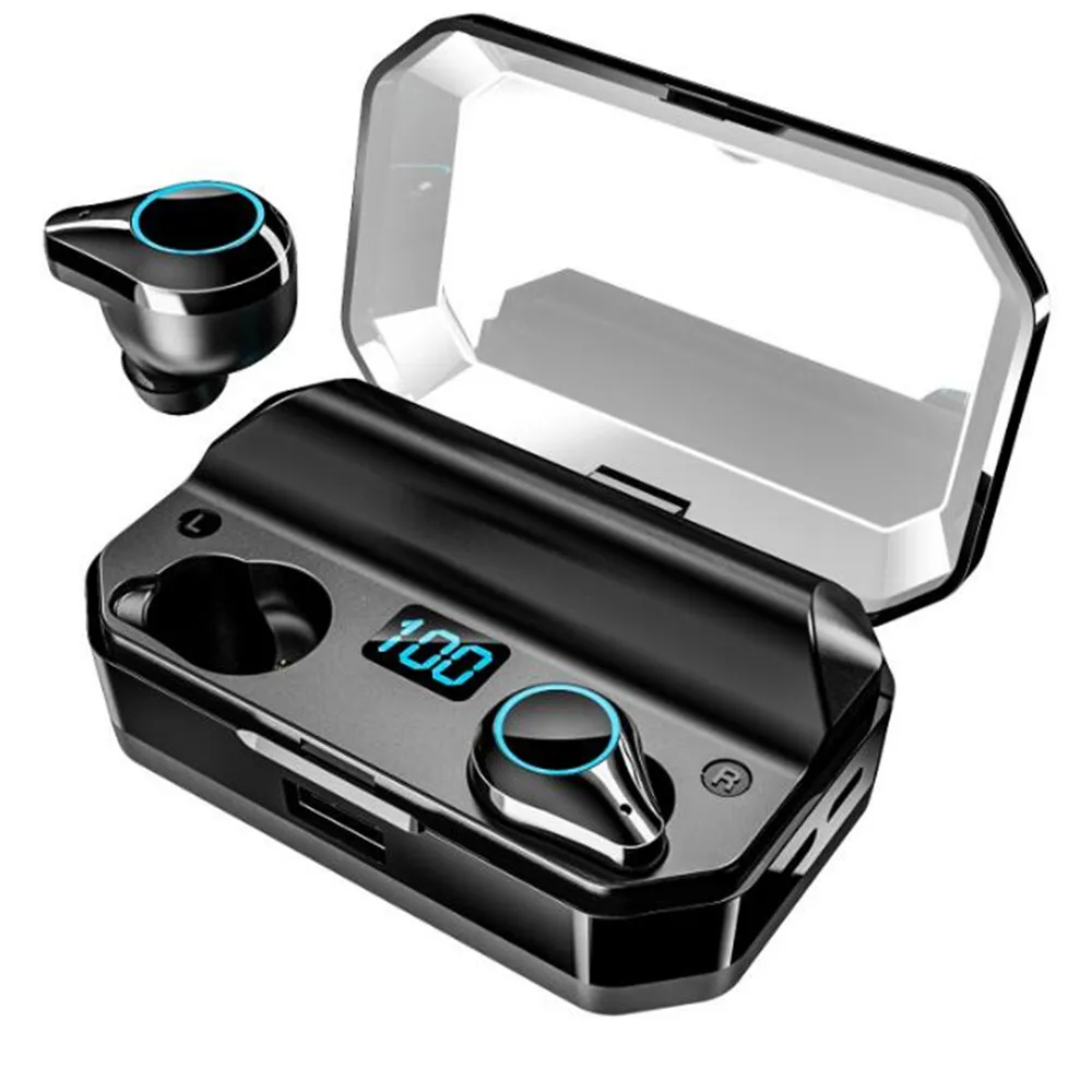 T9 TWS Bluetooth наушники настоящие беспроводные стерео с шумоподавлением цифровым