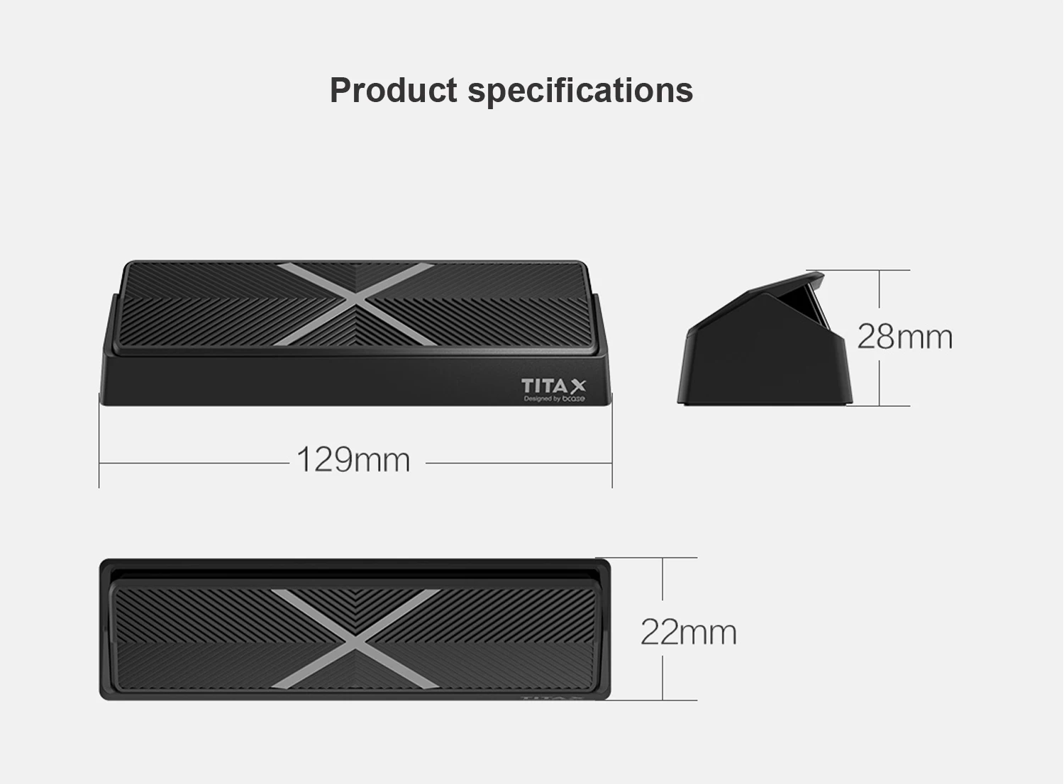 Xiaomi Mijia Bcase, TITA X Share To Bcase, откидной Чехол, автомобильный, умеренный, парковочный телефон, номерная карта, мини-украшение для автомобиля