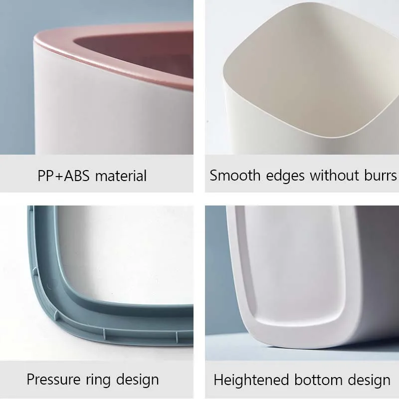 Креативная корзина для мусора кухни и офиса на столе органайзеры ванной | Дом сад