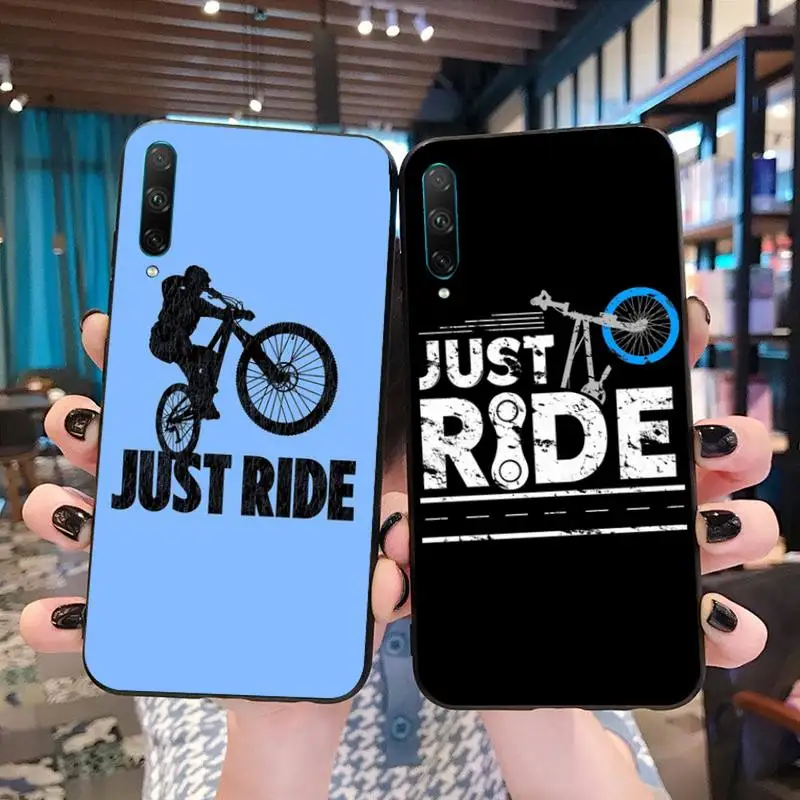 Чехол для телефона CUTEWANAN Just Drive biking чехол Huawei P40 P30 P20 lite Pro Mate 20 P Smart 2019 prime|Бамперы| |