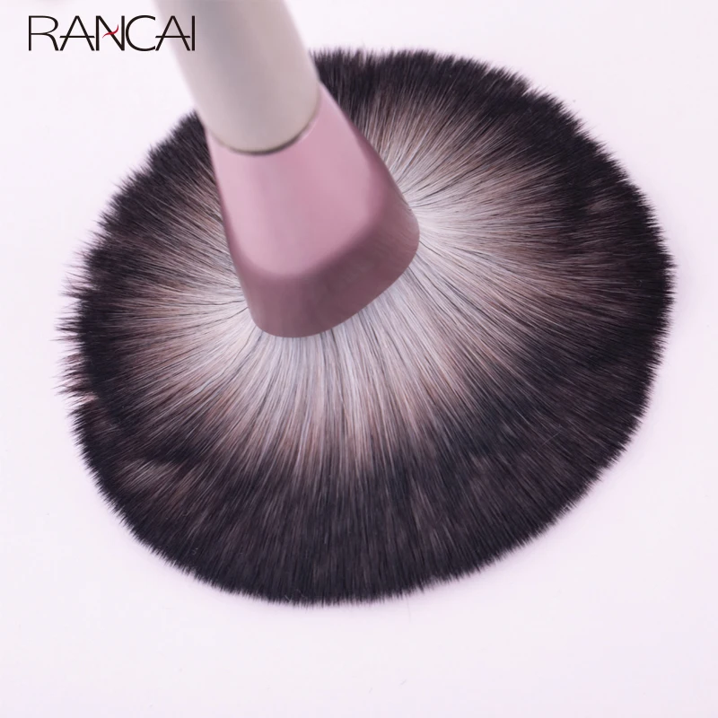 RANCAI 9pcs Soft Makeup Brushes Set Hight Quality New 12pcs Powder Foundation Eyebrow Eyeliner Cosmetic Make up Brush with Bag