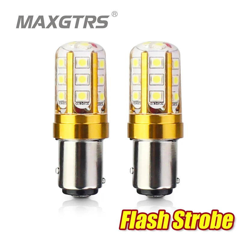 2 шт. светодиодные лампы P21/5 Вт S25 1157 Bay15D 3030|car light|light signallight led |