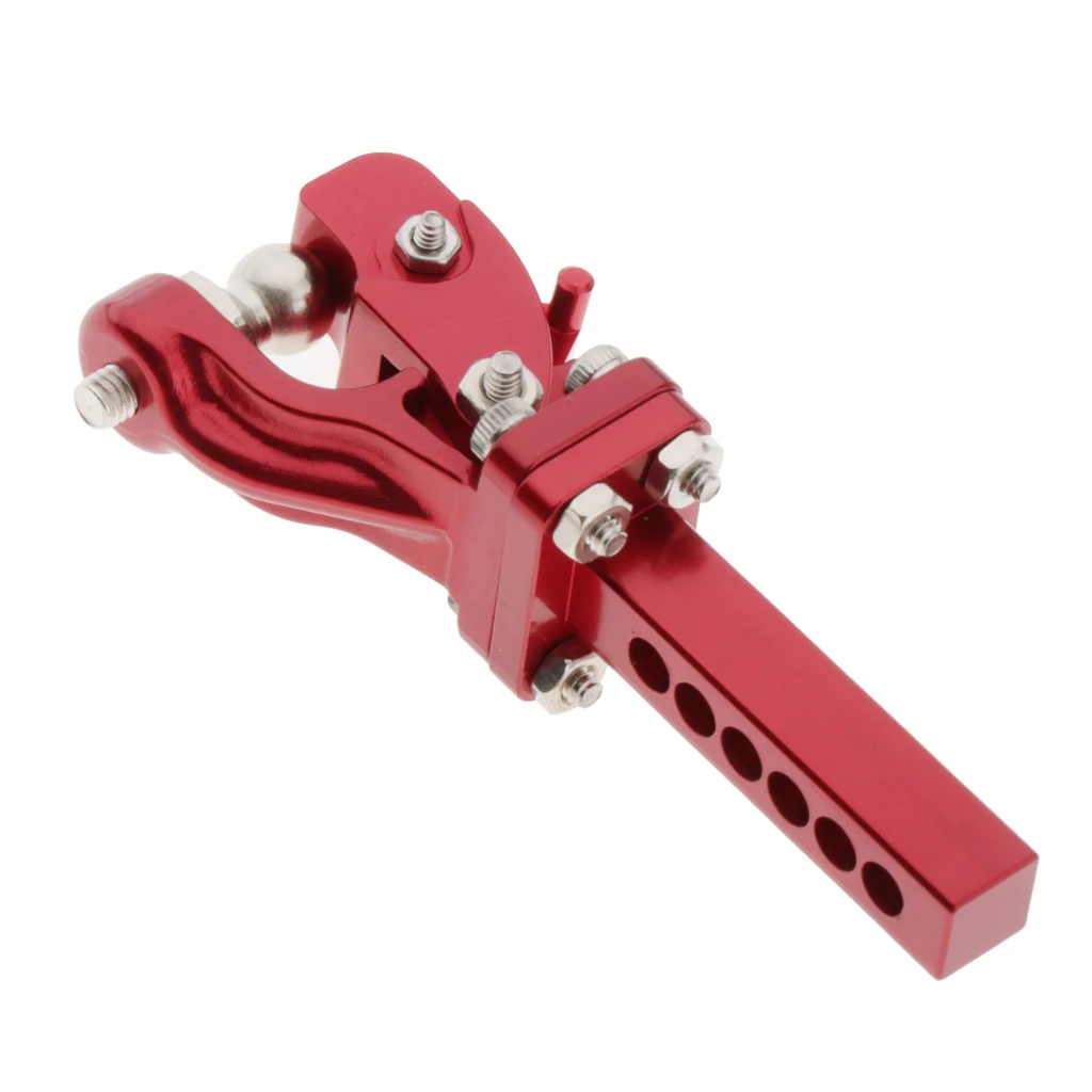 Алюминиевый красный Радиоуправляемый автомобильный Сцепной приемник для 1:10