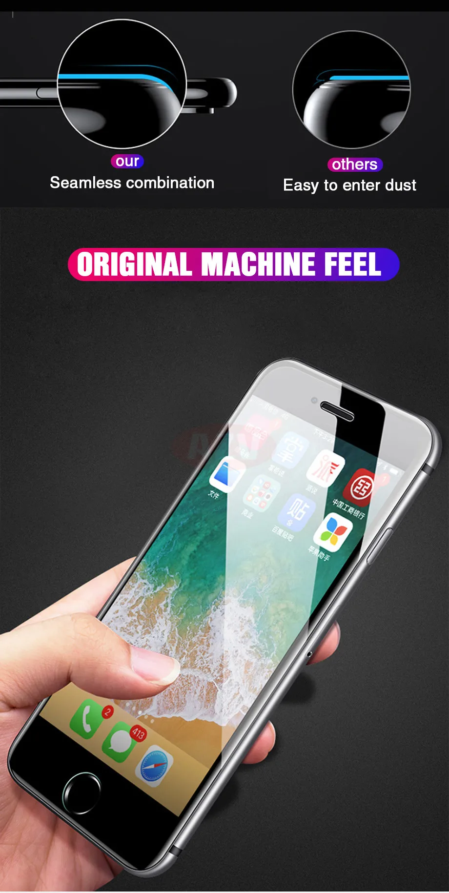 200D изогнутое закаленное стекло для iphone 7 6 6S 8 Plus протектор экрана на iphone X XS MAX XR защитное стекло на iphone 11 PRO MAX
