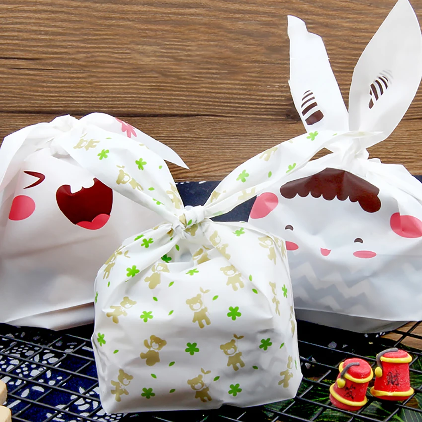 Пластиковые подарочные пакеты для вечерние 10 шт./лот белые матовые Упаковочные