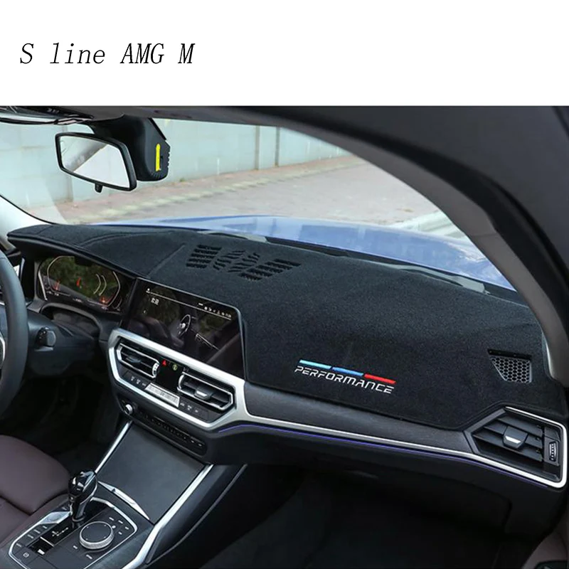 Автомобильный Стайлинг приборной панели коврик защитная накладка Тени Чехлы