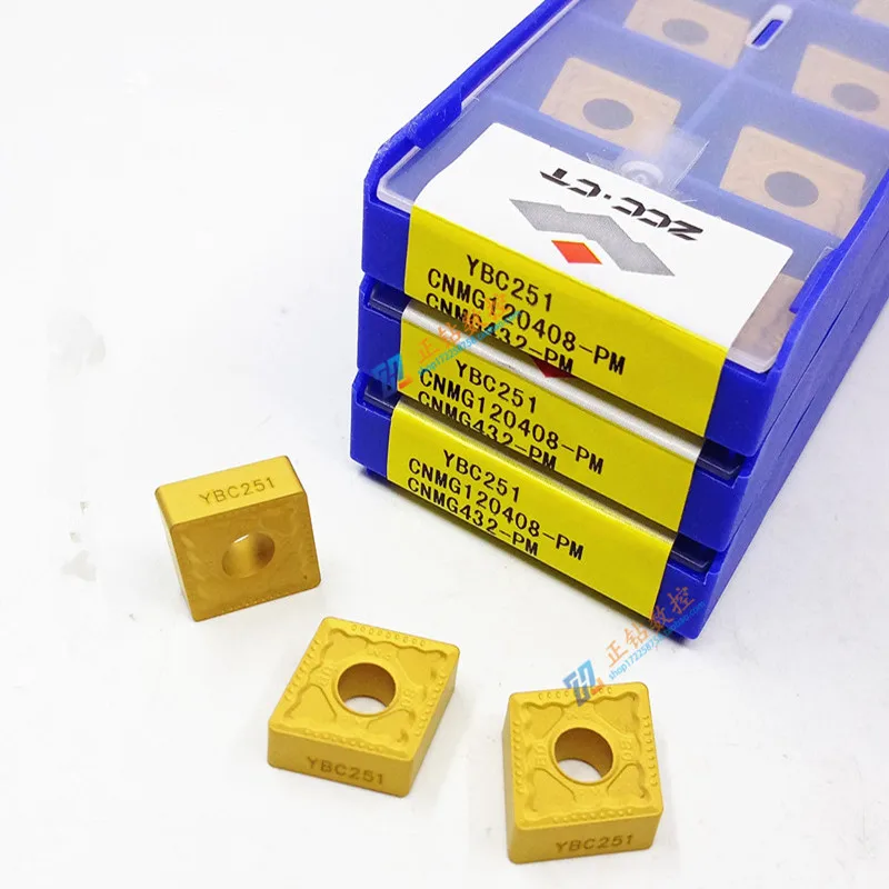 CNMG120408-PM YBC251/DR YBD152 лезвие CNC из цементированного карбида | Инструменты