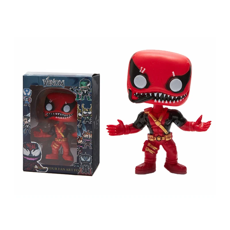 FUNKO POP Comics Avengers Venom Edition Халк дети движущаяся кукла игрушка Рождественский подарок
