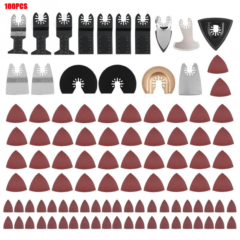 100 шт. Алмазные пилы для глубокой высокоточные универсальные Осциллирующие
