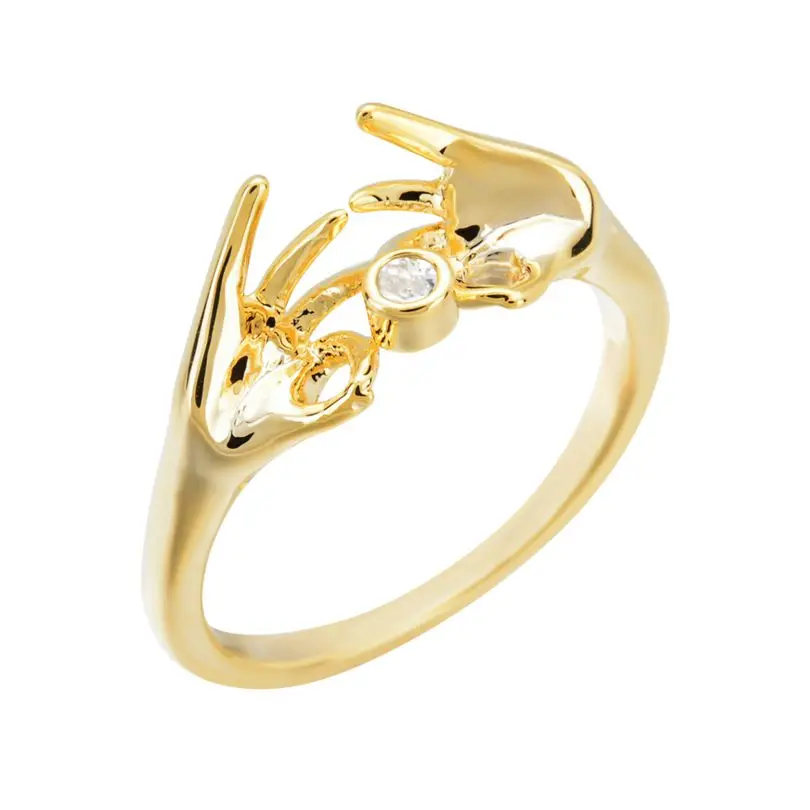 Высокого качества в европейском и американском стиле Модные маленькие кольцо