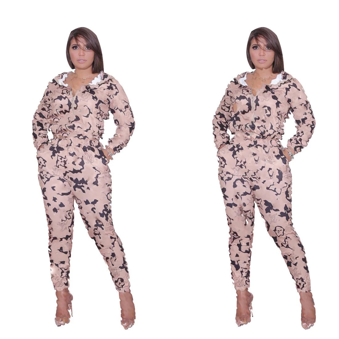 

women outdoor sports two-piece women's jacket jacket 2021 ladies running zipper jacket autumn sportswear high quality sweater