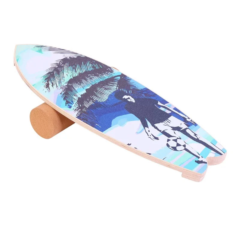 Кленовая балансировочная доска ядро для тренировок Йога Twister воблер пластина