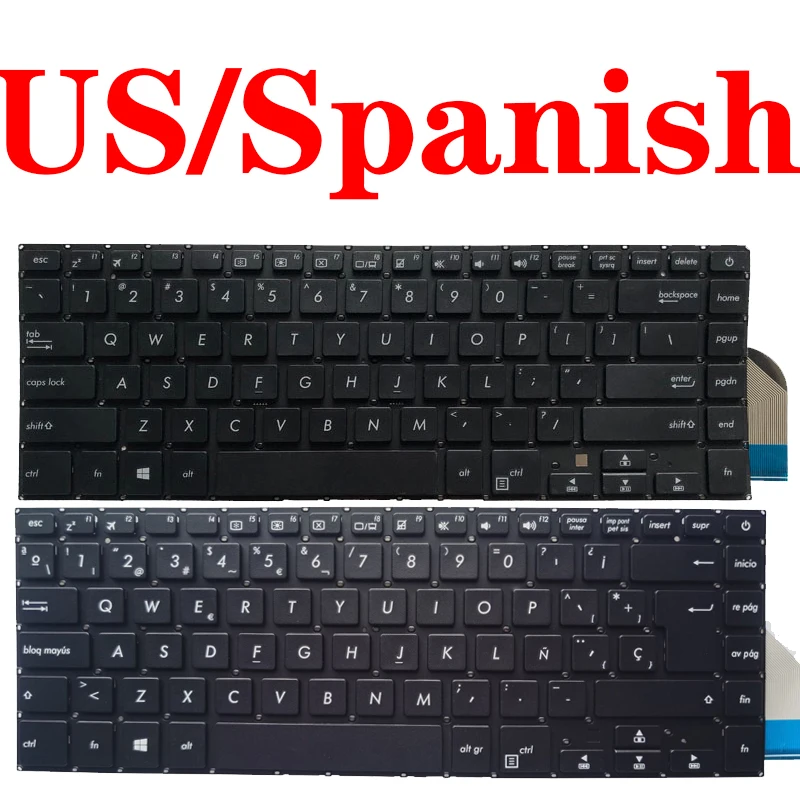 Клавиатура для ноутбука ASUS X505BA X505 X505B X505BP ZA X506 R504Z K505B/BP A505Z