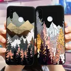 Чехол-накладка для Huawei P30 Pro, P20, P40 Lite, E, P Smart 2021, Y6, Y7 2019, Honor 8X, 9X, 8A, 9A, 9C, 10i, 20i, 20, 10 Lite, с объемным тиснением в виде дерева