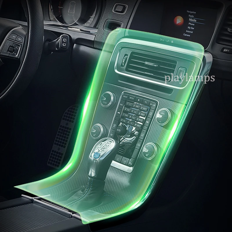 Автомобильная интерьерная пленка для Volvo V60 дверная ручка панель управления ТПУ