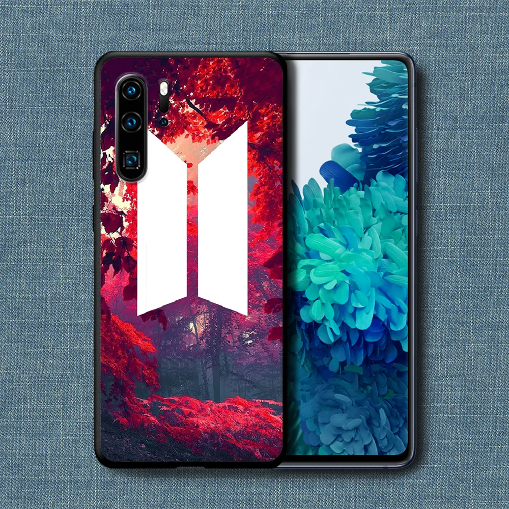 

Bangtan Boys Kpop Phone Case For Huawei P Mate Smart 10 20 30 40 Lite Z 2019 Pro black Funda Pretty Back Luxury Prime Fashion