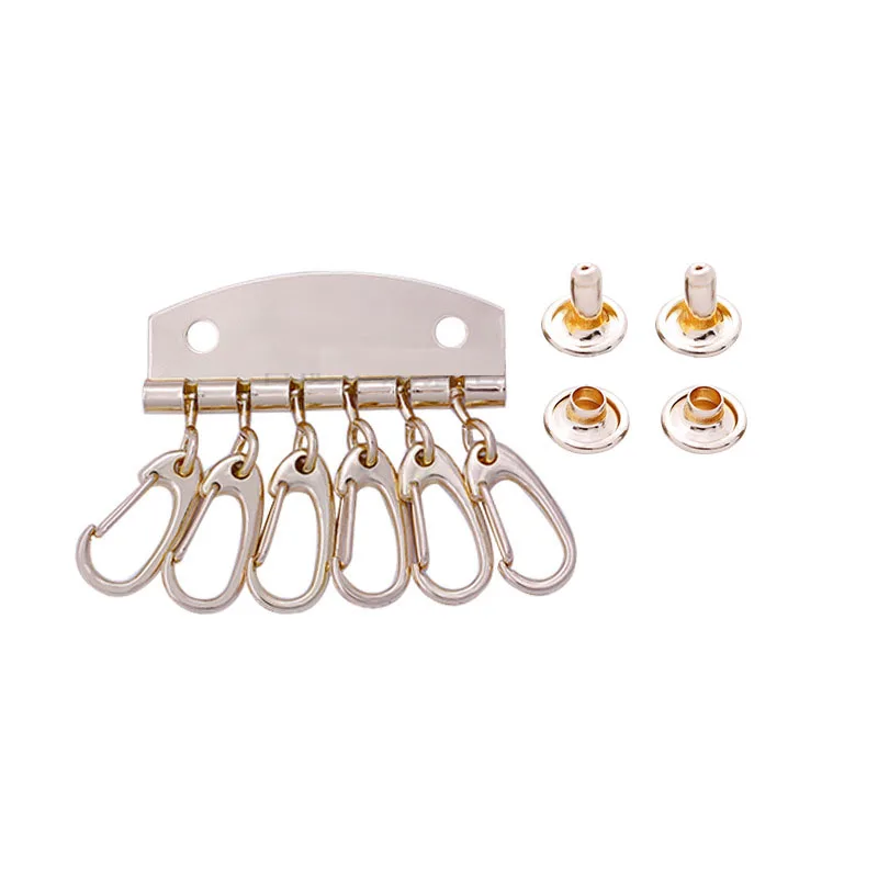 2 шт. швейная металлическая посуда держатель для ключей тканевые кожаные