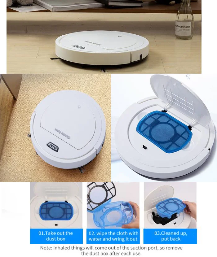 Интеллектуальный автоматический подметальный робот домашний подзаряжаемый от
