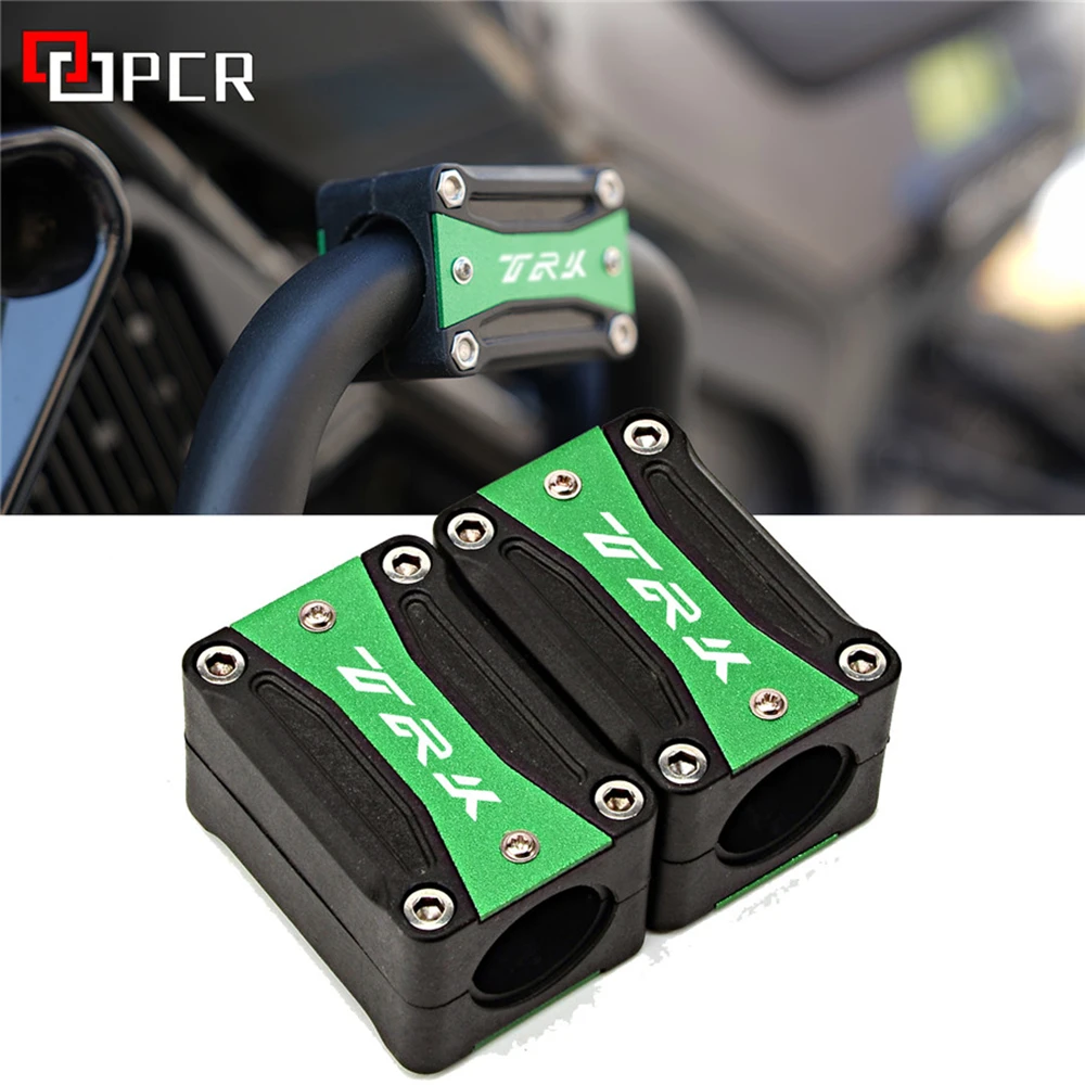 

Motorcycle Engine Crash Bar Protection Bumper Decorative Guard Block Dismantling For Benelli TRK 502 502X trk51 2017 2018 2019