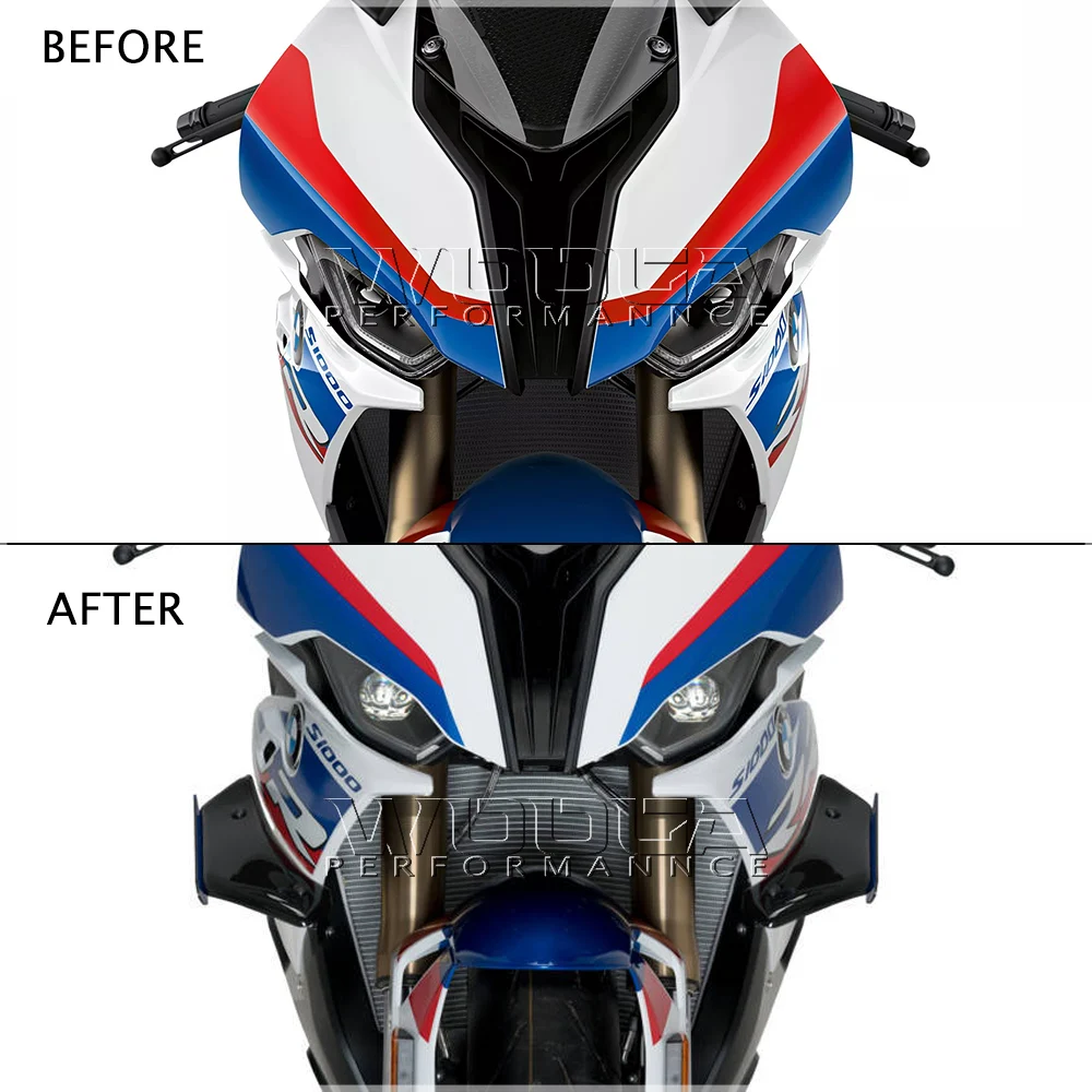 Спортивные Спойлеры Downforce для BMW S1000RR S1000 RR HP4 2019 2020 боковой спойлер ветрозащитная