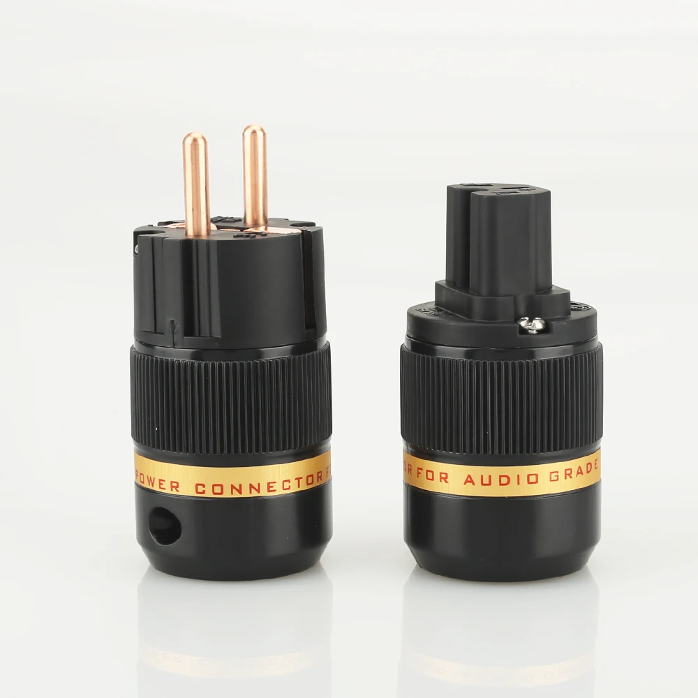 1 пара встроенный удлинитель для кабеля питания с медным покрытием|power connector