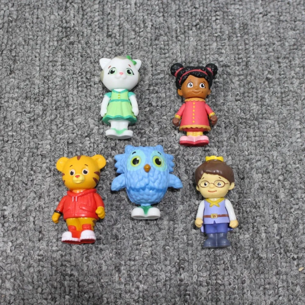 Симпатичная Фигурка Даниэля Тигра по округу тигр мальчик девочка Лев птица