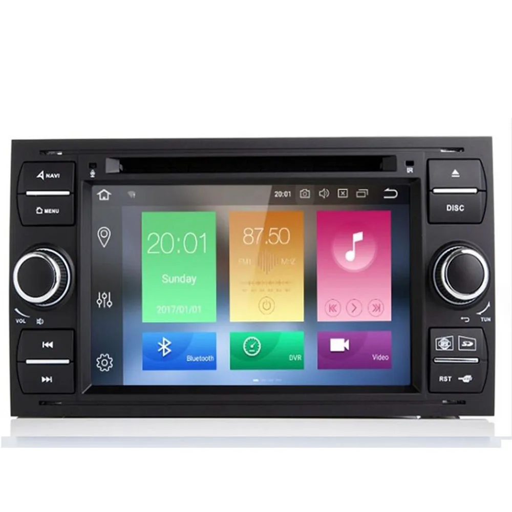 Автомобильный DVD плеер Android 10 DAB + 2din в Dash для Ford Transit фокус подключения S-MAX Kuga Mondeo с 8