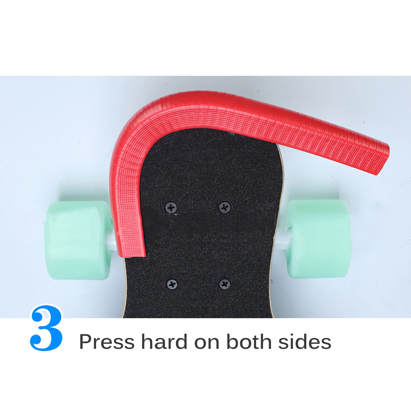 2Pcs Universal Skateboard Deck Guard Protector U-Channel Design Edge Bump Bumper Cover Longboard Anticollision Rubber Seal Strip | Спорт и