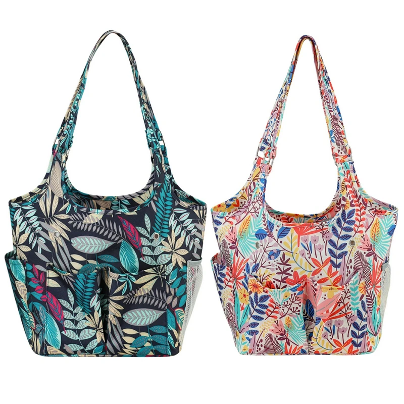

Knitting Bags For Yarn Arrival Knitting Bag Maple Leaf Printed Bag Sewing Organizer Bag Knitting Accessories