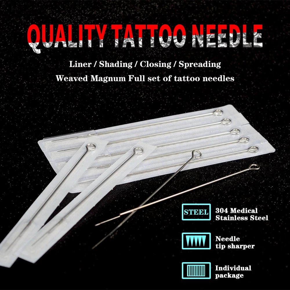 Набор для тату-машинки набор черных блоков питания пигментные тату-иглы