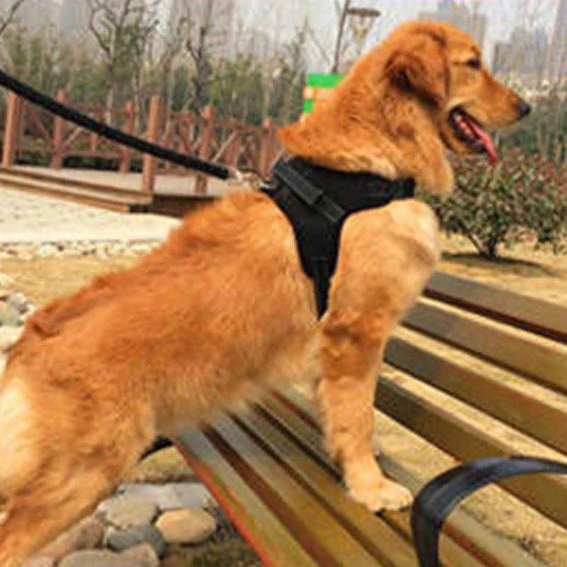 Поводок для собак без тяги прогулочный поводок домашних животных с