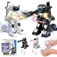 2 4g somatosensory rc boxing robot double competitive fighting battle interactive intelligent robot model childrens toy gift
