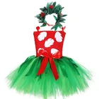 Платье-пачка для девочек, летнее, с шапочкой и повязкой на голову