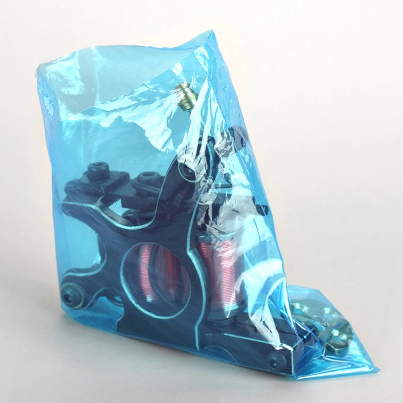 100 шт татуировки одноразовый чехол машина зажим шнур рукав сумка для