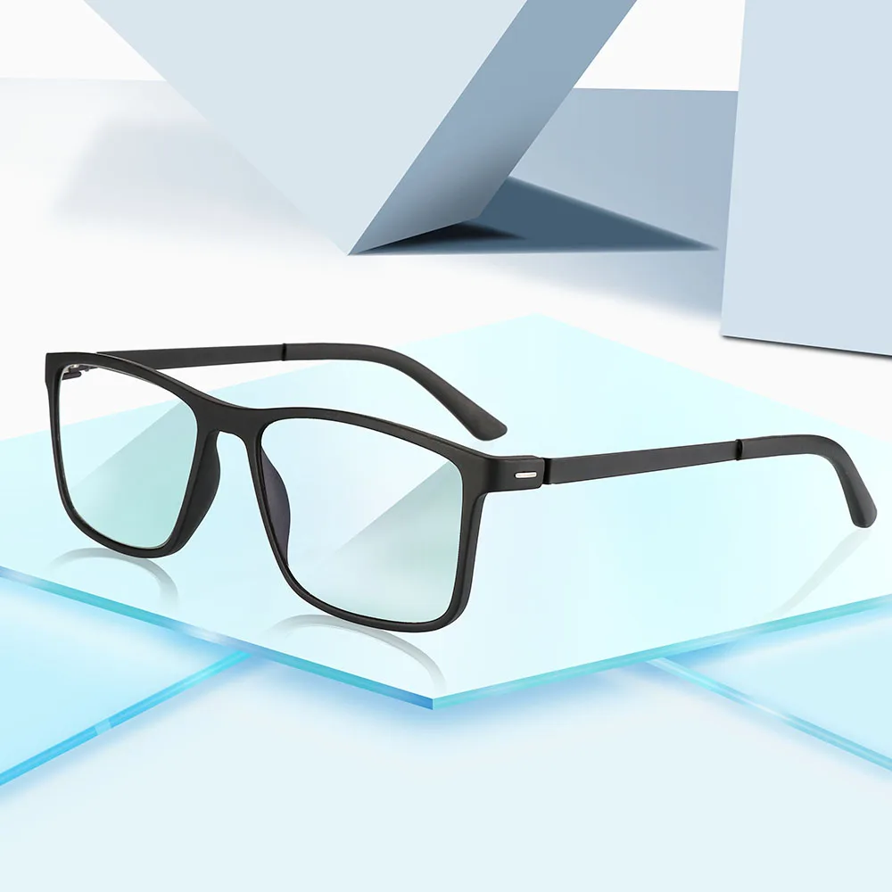 

No Screws Design Anti Blue Light Blocking Men Reading Glasses CR-39 Resin Aspheric Glasses Lenses +1.00 +1.50 +2.00 +2.50