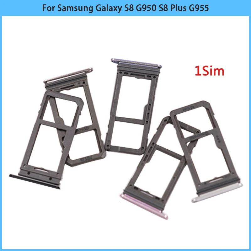Новинка лоток для SIM карты S8 Samsung Galaxy G950 G950F Plus G955 G955F адаптер корпуса телефона карт
