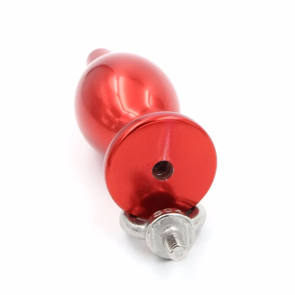 Рукоять большая металлическая Анальная пробка Анальный бусины игрушки для