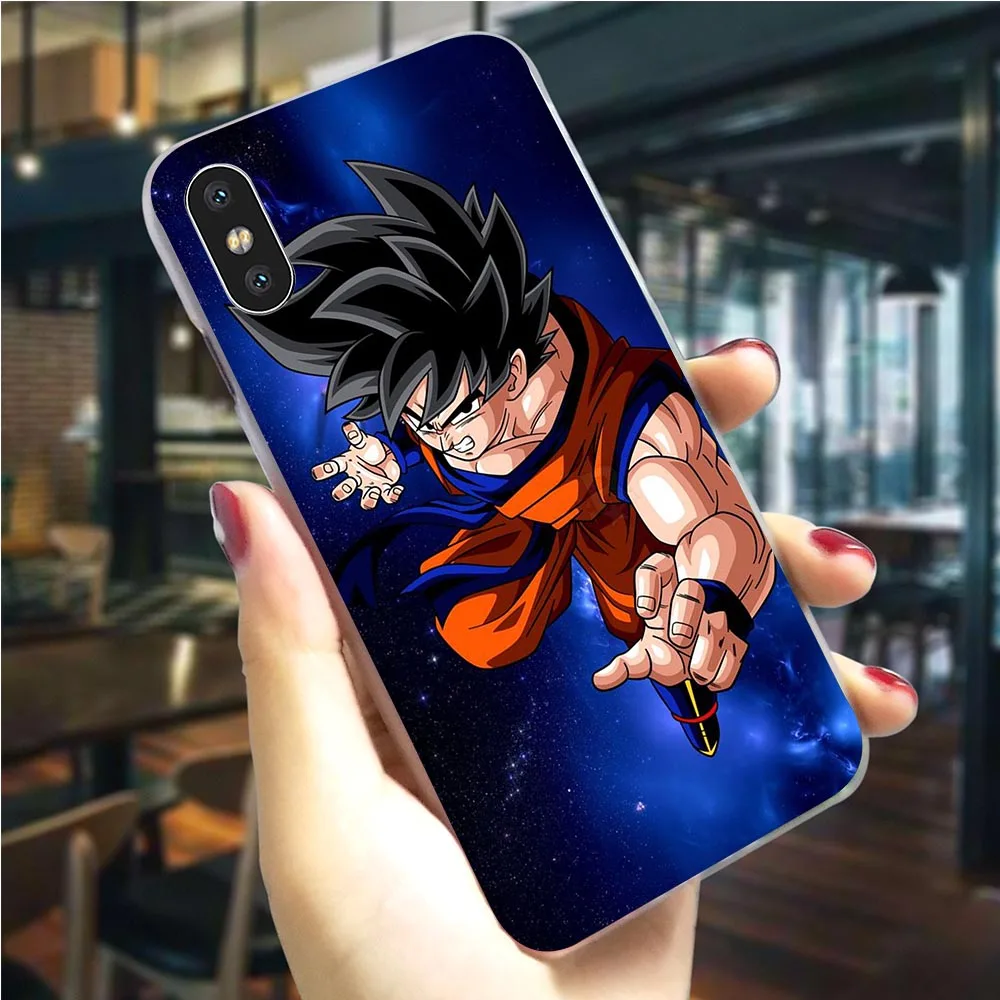 K2517112 Тонкий чехол для телефона Dragon Ball Z чехол для iPhone 7 Plus 5 5S SE 6 6 S/6 6S Plus 7 8/8 Plus X XS XR Xs Max, Жесткий Чехол - Цвет: K2517112