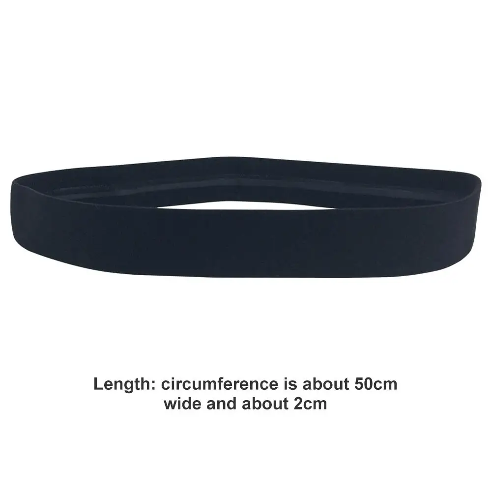 

New Fashion Sport Headband Not Easy to Fall Off Elastic Anti-slip Absorbent Sweatband Running Football HairBand Running