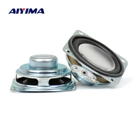 aiyima 2pcs 1 5 inch portable speakers 40mm 8 ohm 2w mini sound speaker home theater loudspeaker