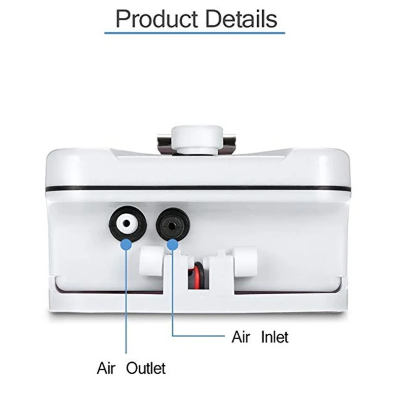 

Portable Solar Air Pump Built-in Rechargeable Battery Solar Oxygen XX9B