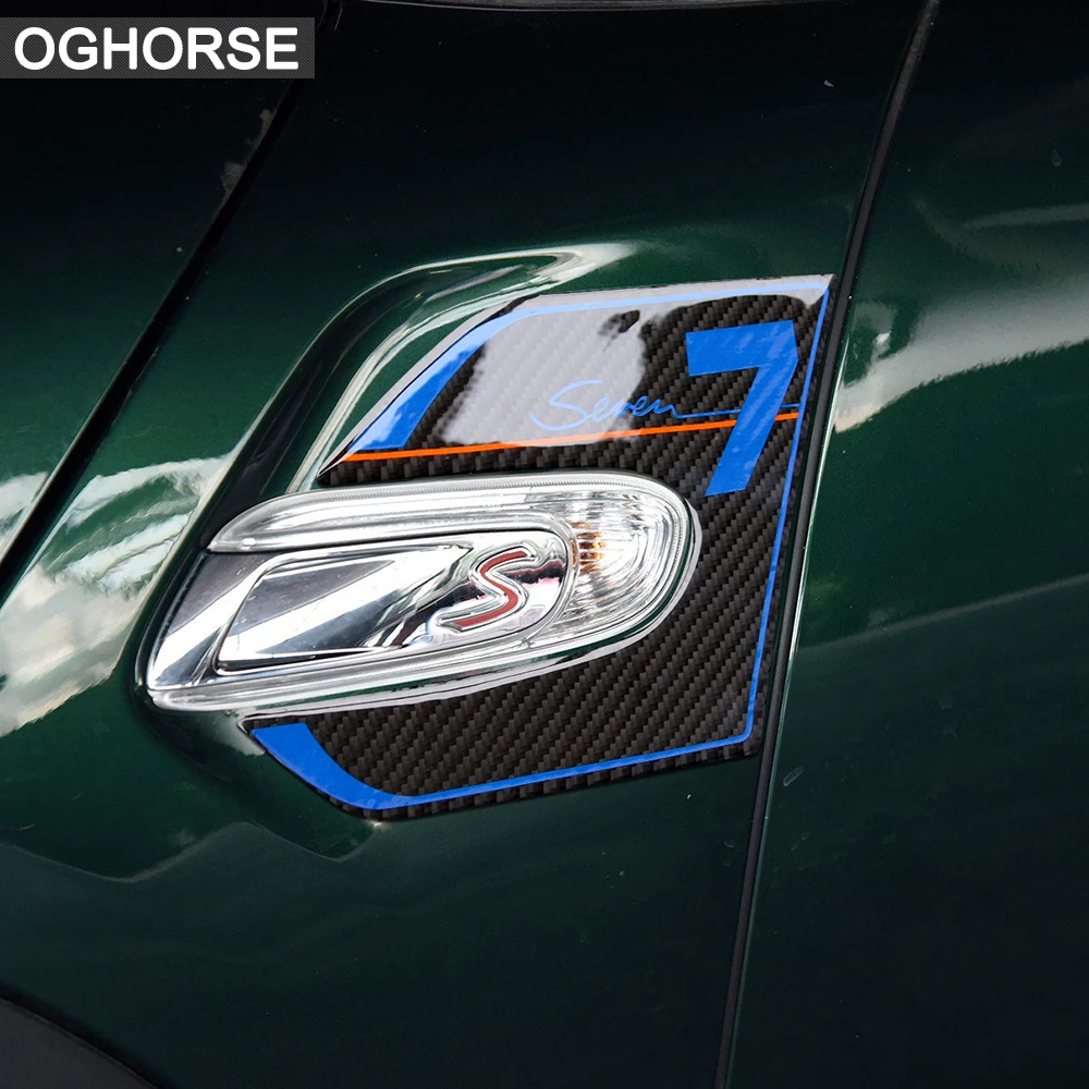 2 шт. из натурального углеродного волокна для автомобиля боковое крыло Накладка