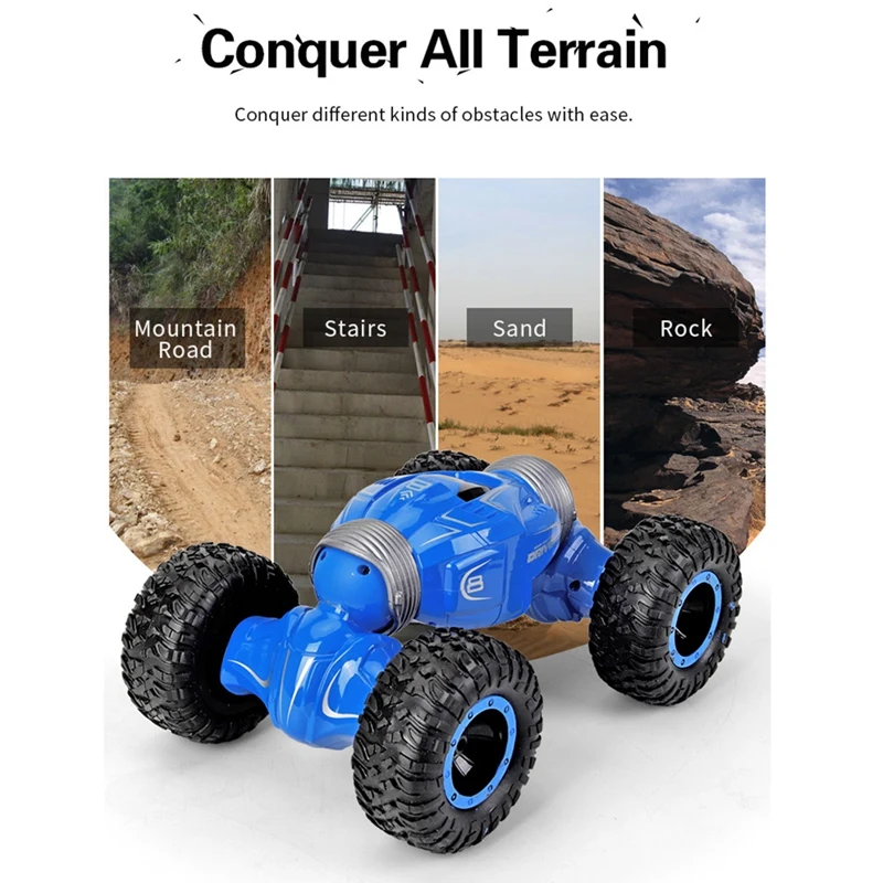 

RC Car Radio Control 2.4GHz 4WD Twist- Desert Cars Off Road Buggy Toy High Speed Climbing RC Car Kids Children Toys