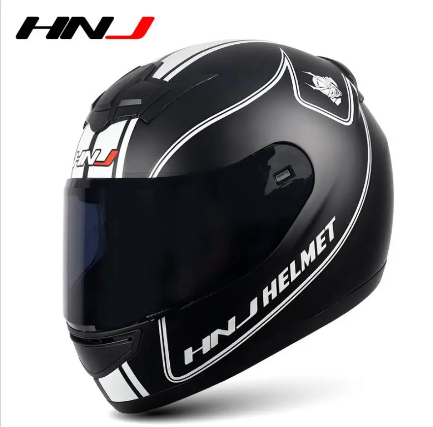 HNJ Motorcycle Helmet Motocross Casco Moto Full Face Helmet Professional Capacete Moto Accesorios Moto With Corner