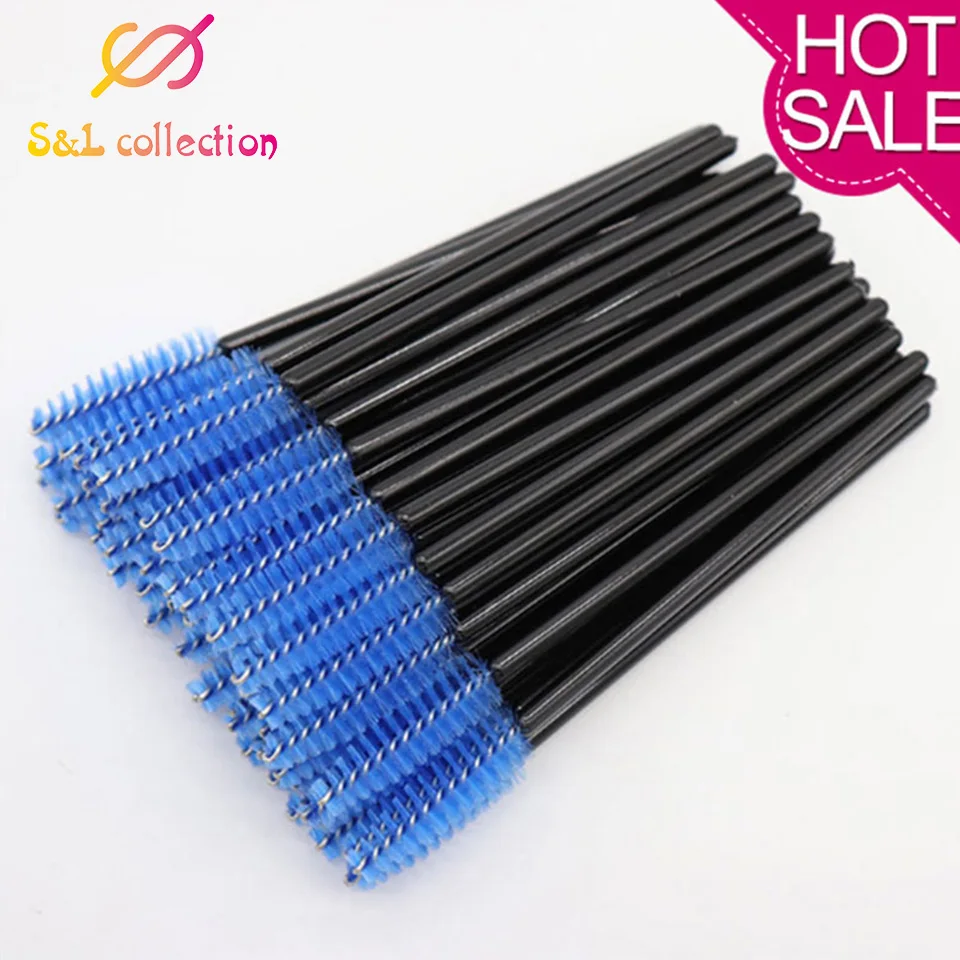3pack Eyelash brush Makeup brushes Disposable Mascara Wands Applicator Eye Lashes Cosmetic Brushes set For Maquiagem Tool | Красота и