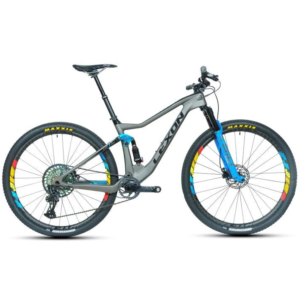 

2021 lexon Myst Mountain Bicycle Frame XC Bike Frames Carbon Mountain Bike Full Suspension 29 Boost frame XC frame