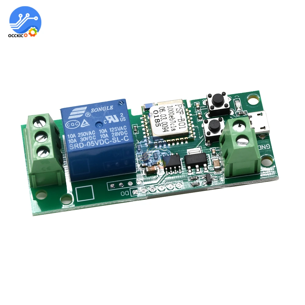 Беспроводной релейный модуль DC 5V Wifi для Android/IOS APP Control RF 433MHz дистанционный